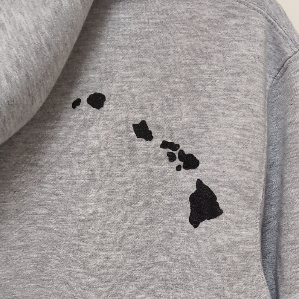 Gray MAUI Women's Hoodie - Picture 4 of 4